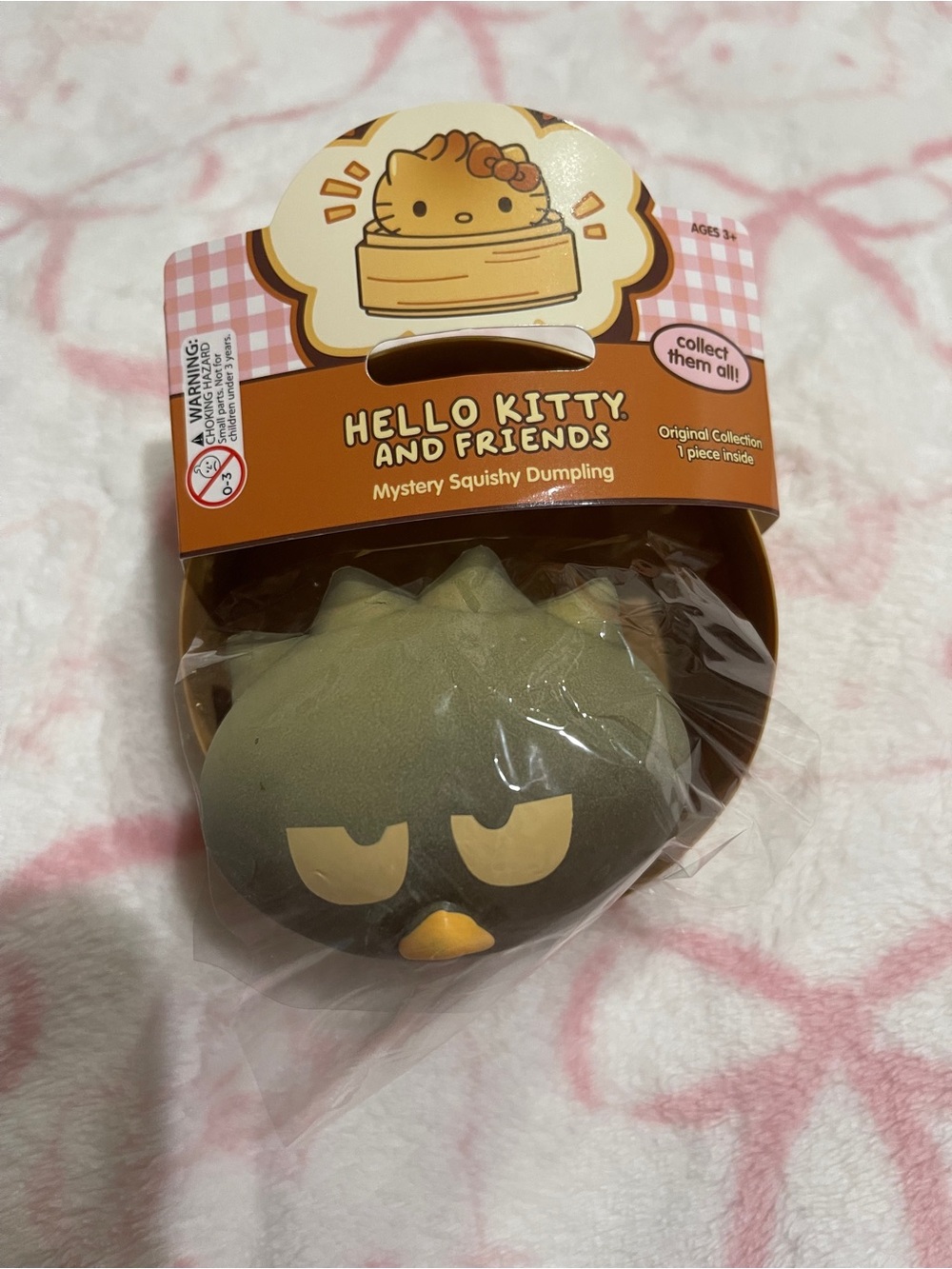 Hello Kitty and Friends Mystery Squishy Dumpling - Badtz